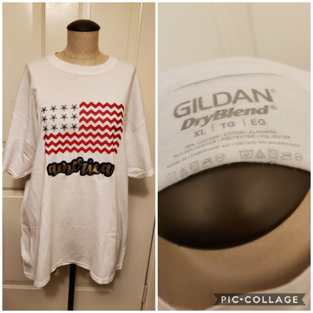 America/US Flag T-Shirt